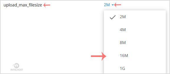 Reselhost | Aumentar upload_max_filesize do PHP com CloudLinux Selector cPanel