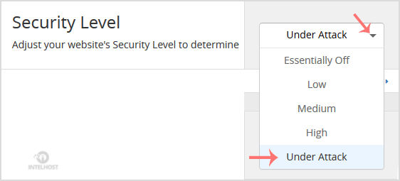 Reselhost | Como habilitar o modo de ataque de Cloudflare no cPanel