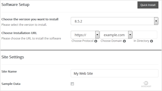 Reselhost | Como instalar Concrete5 com Softaculous no cPanel