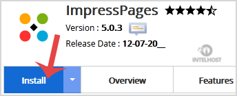 Reselhost | Como instalar ImpressPages com Softaculous no cPanel