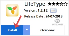 Reselhost | Como instalar o LifeType com Softaculous no cPanel