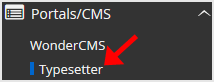 Reselhost | Como instalar Typesetter com Softaculous no cPanel