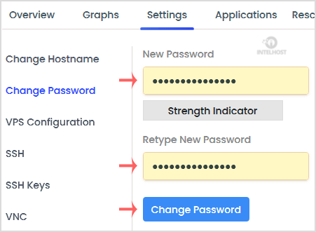 Reselhost | Como alterar a senha Root e Admin do VPS com Virtualizor