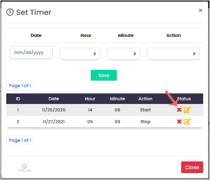 Reselhost | Como excluir o Self Shut Down Timer no Virtualizor