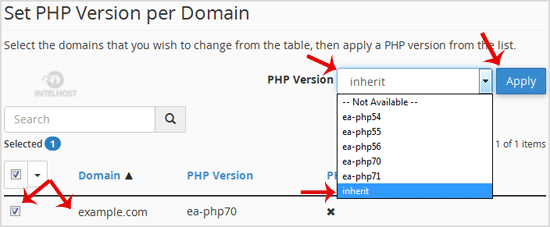 Reselhost | Como redefinir a versão do PHP para a versão padrão do cPanel