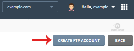 Reselhost | Como criar uma conta FTP no DirectAdmin