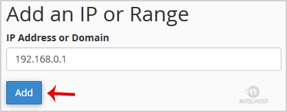 Reselhost | Como colocar um IP na lista negra para negar acesso ao seu site