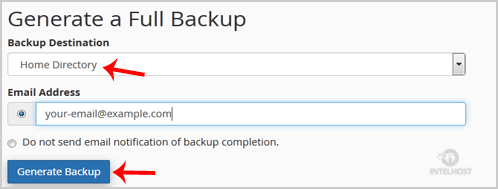 Reselhost | Como gerar e baixar backup completo da sua conta cPanel?