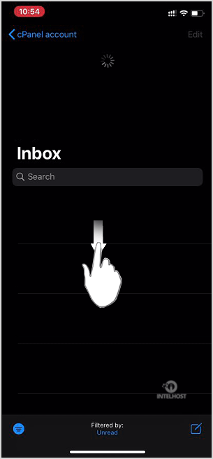 Reselhost | Como verificar obter e-mail no iPhone iOS