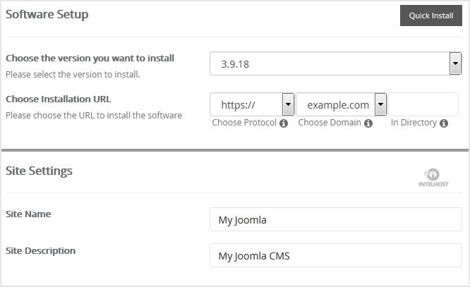 Reselhost | Como instalar Joomla com Softaculous no cPanel