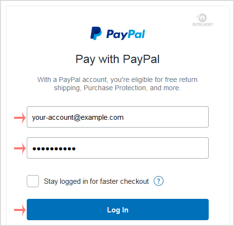 Reselhost | Como assinar a fatura via PayPal?