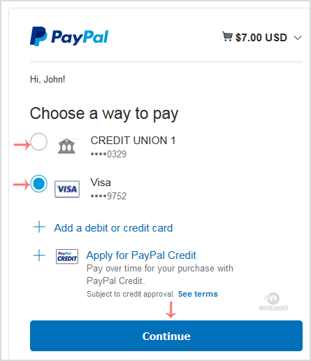 Reselhost | Como assinar a fatura via PayPal?