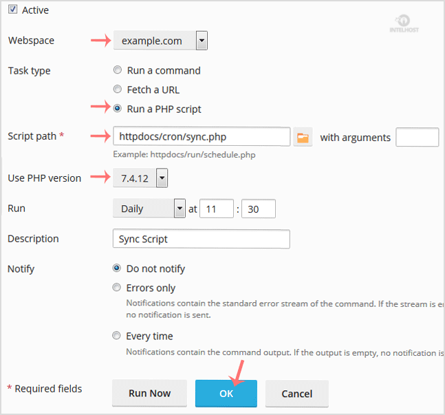 Reselhost | Como criar tarefas agendadas no Plesk?