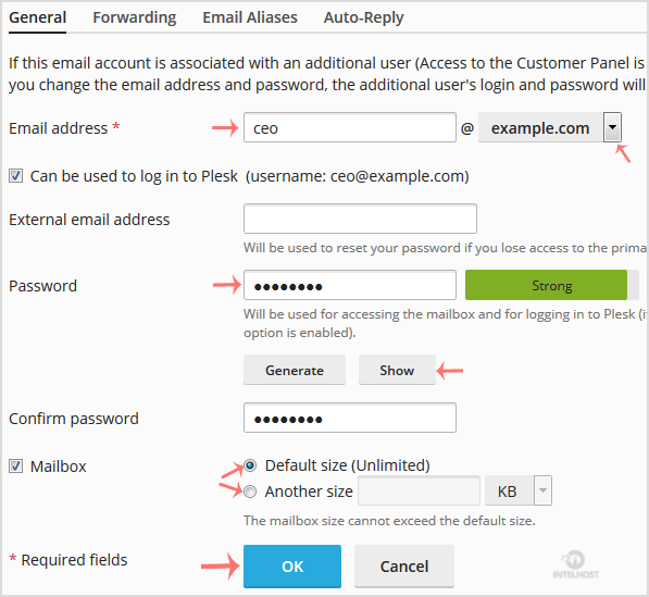 Reselhost | Como criar uma conta de e-mail no Plesk