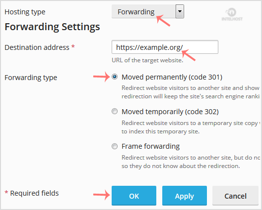 Reselhost | Como redirecionar um subdomínio para uma URL externa no Plesk