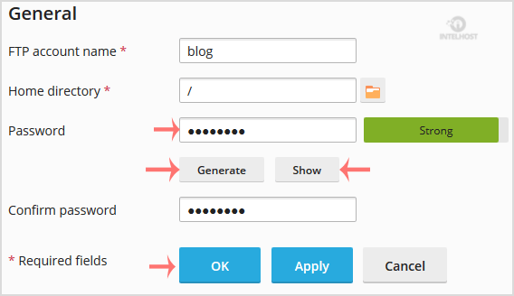 Reselhost | Como alterar a senha da conta FTP no Plesk