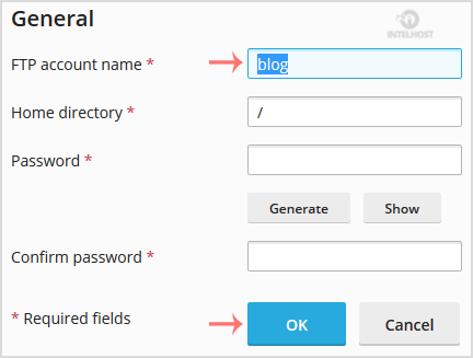 Reselhost | Como renomear o nome de usuário da conta FTP no Plesk