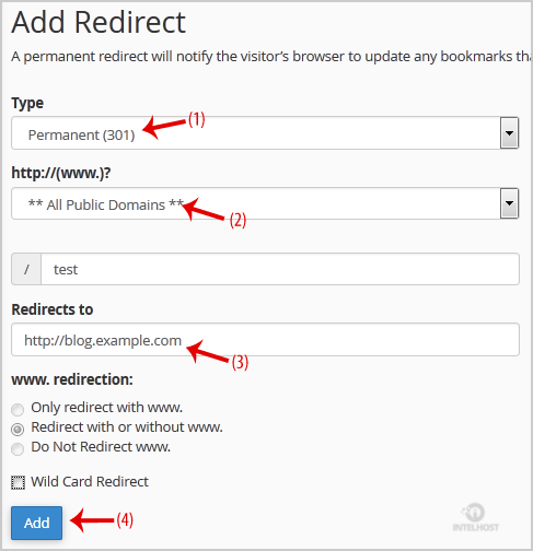 Reselhost | Como redirecionar seu site para uma página ou domínio externo