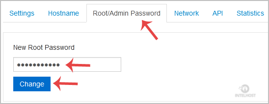 Reselhost | Como alterar a senha Root Admin do OS com SolusVM