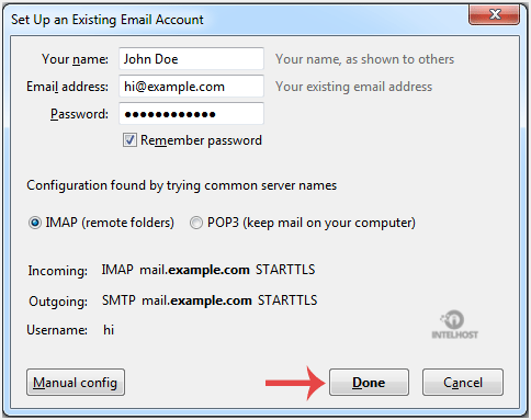 Reselhost | Configurando uma conta de e-mail cPanel com Mozilla Thunderbird