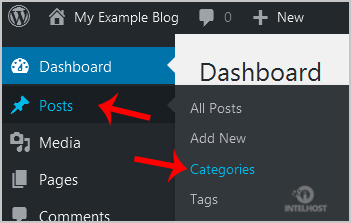 Reselhost | Como adicionar uma nova categoria no WordPress